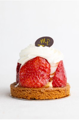 Tarte aux fraises-chantilly