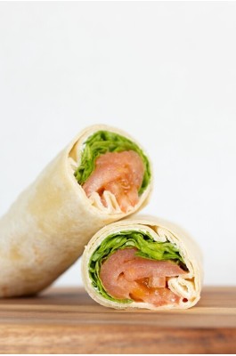 Wrap saumon