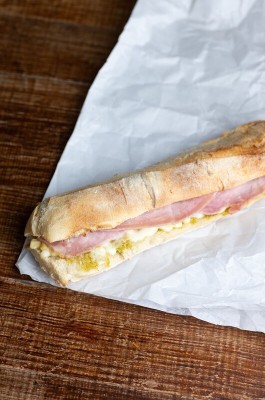 Panini jambon blanc