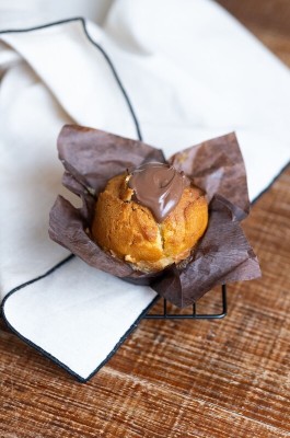 Muffin au nutella