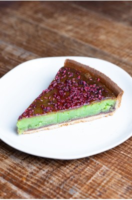 Amandine pistache-framboise